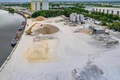 Vue sur le site SFB à Bonneuil-sur-Marne - Agrandir l'image, fenêtre modale